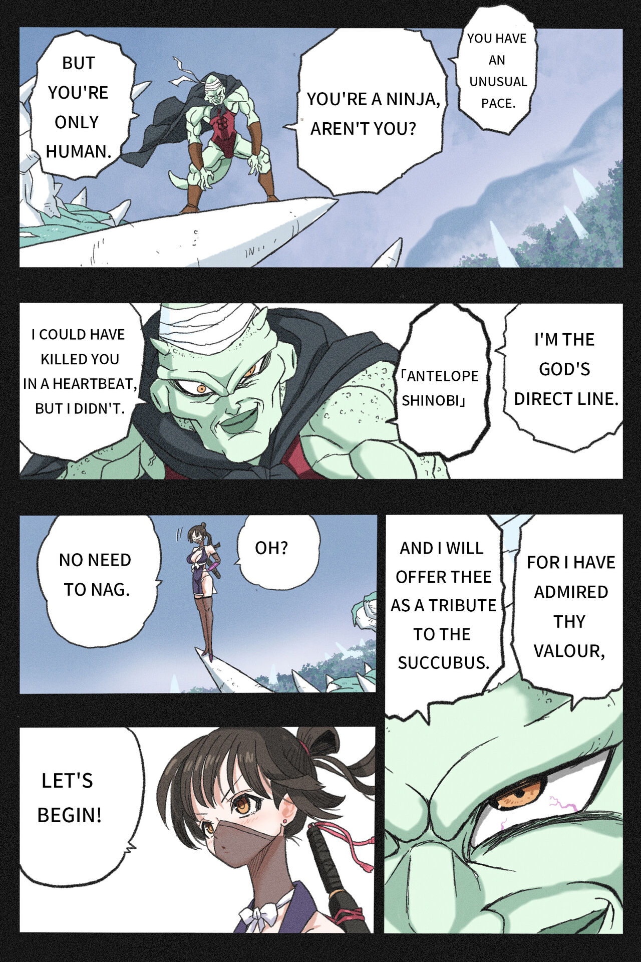 Mankoku Bujutsukai 3 ~Oni Yuki Kunoichi Goumon Hen~ page 9 full