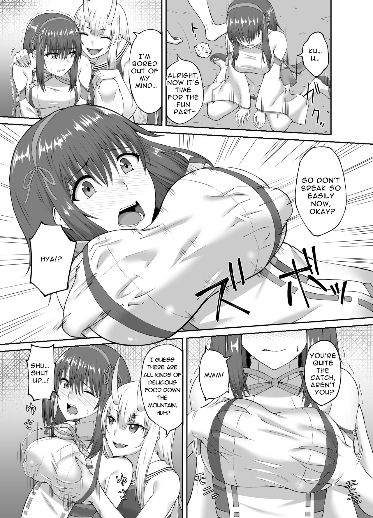 Taimashi Daraku Osen ~Futanari ni Ochita Taima Miko wa Inran Mesu Oni-ka~ | Depraved Exorcist Corruption ~perverted phallic pleasures turn shrine maidens to lewd demons~ page 8 full
