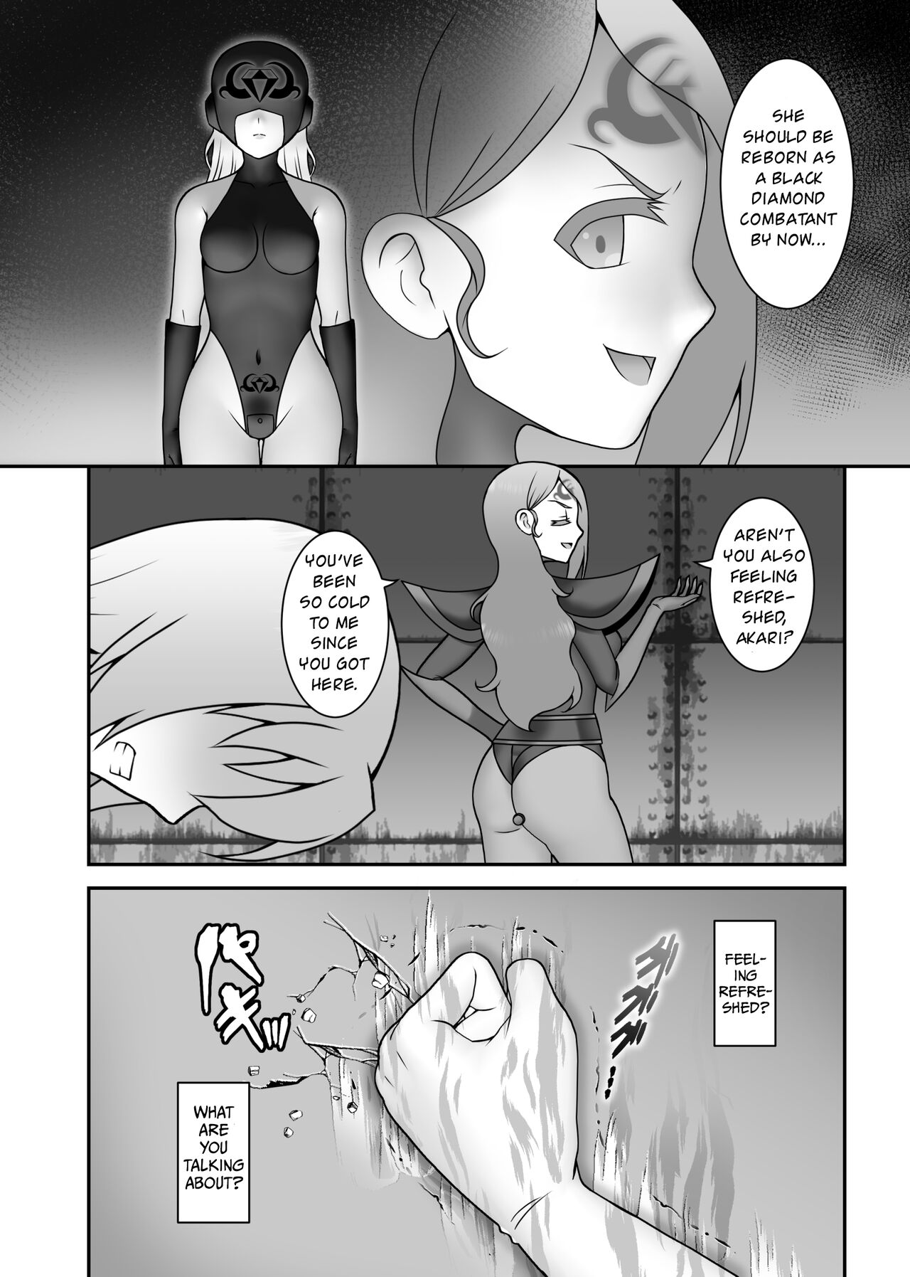 Teisou Sentai Virginal Colors Saishuuwa | Chastity Sentai Chaste Colors Ch. 6 page 8 full