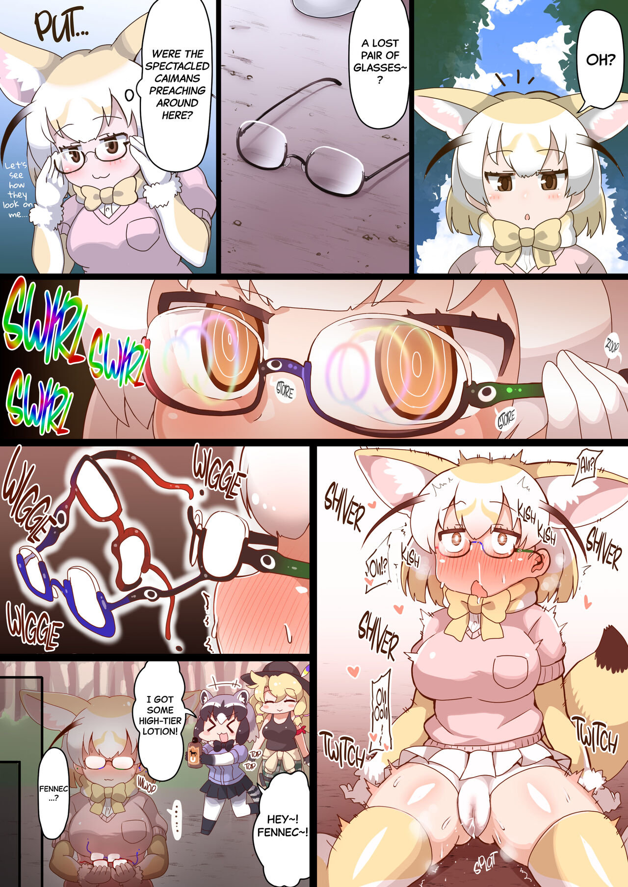 Saimin Fennec, Araiguma, Calenda no 3P page 1 full