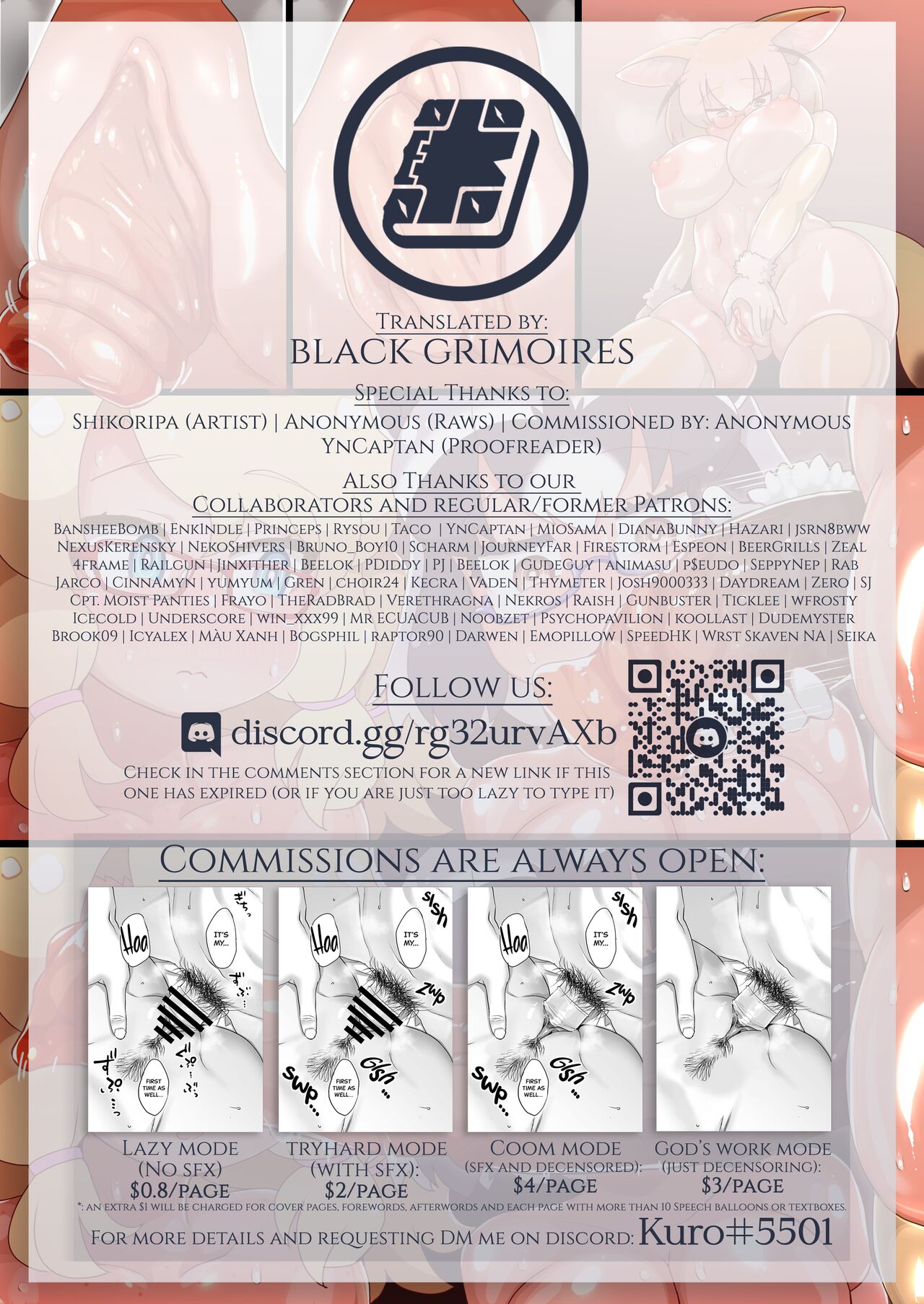 Saimin Fennec, Araiguma, Calenda no 3P page 6 full