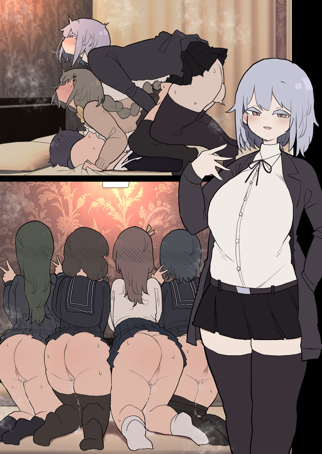 Futanari Ikemen Boyish Onee-san page 10 full