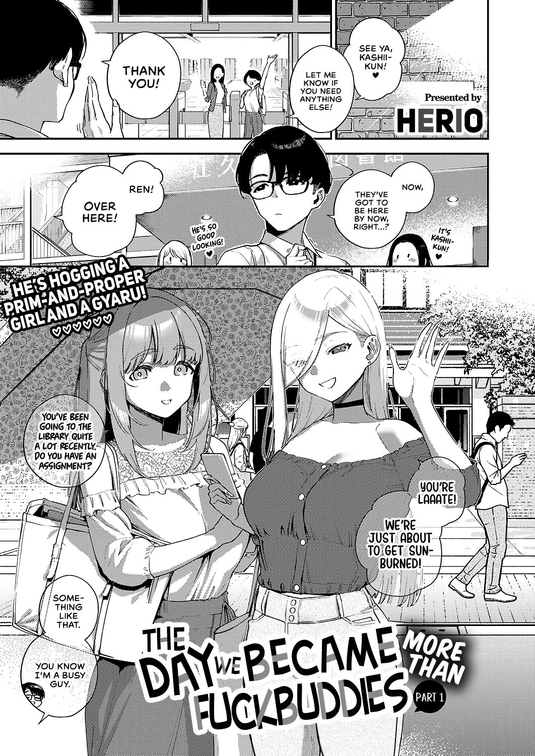 Bokura ga SeFri ja Nakunaru Hi -Zenpen- | The Day We Became More Than Fuckbuddies - Part 1 page 1 full