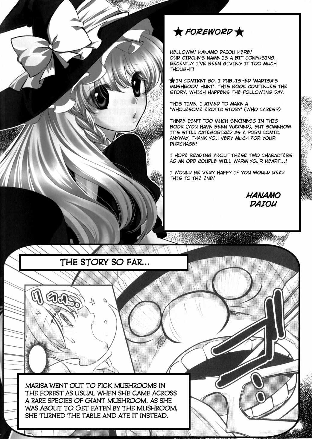Marisa wa Kinoko Power wo Te ni Ireta! page 3 full