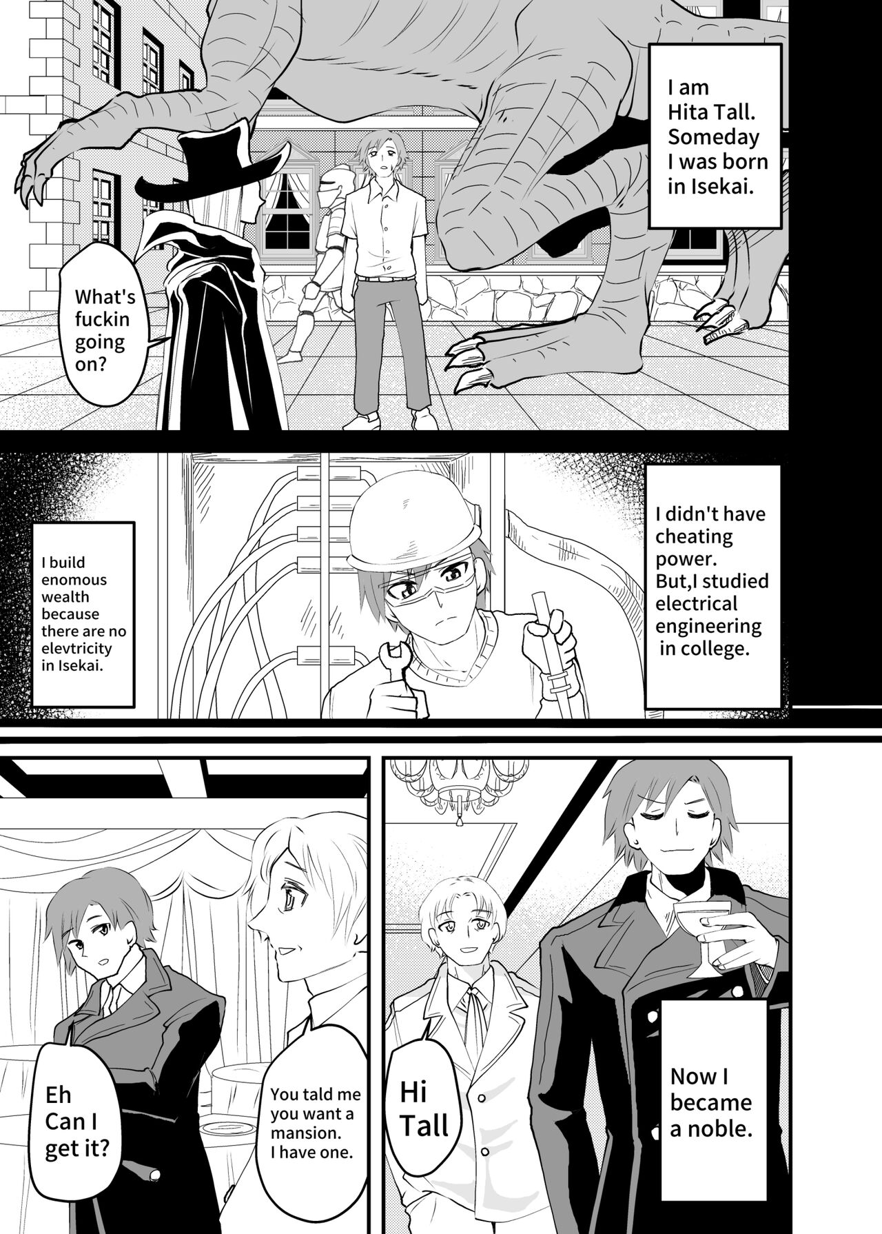 Isekai Maid Ashi Feti Monogatari 1 page 3 full