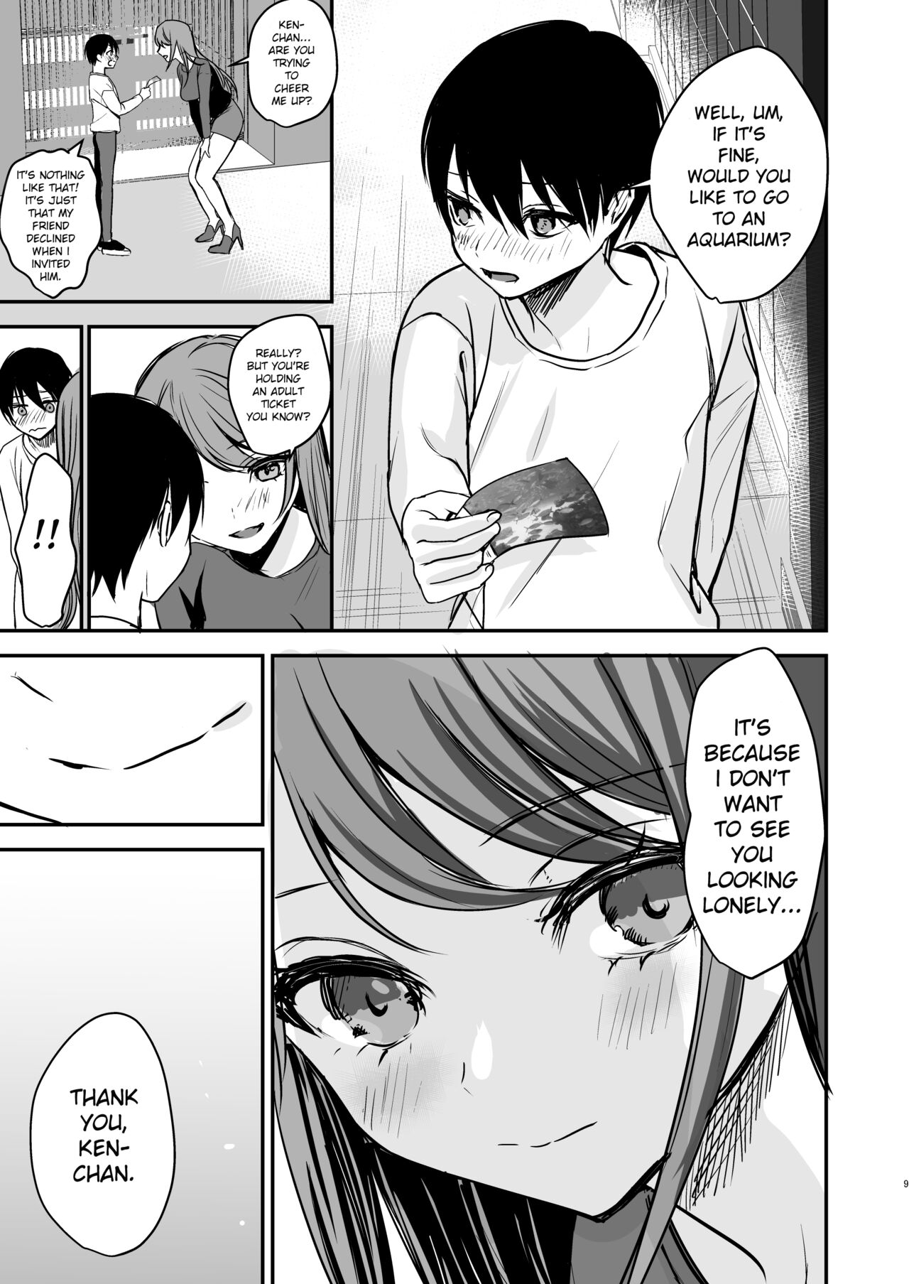 Konyaku Haki ni Natta Onee-chan o Nagusametara Otomari H suru koto ni Natta Boku. page 8 full