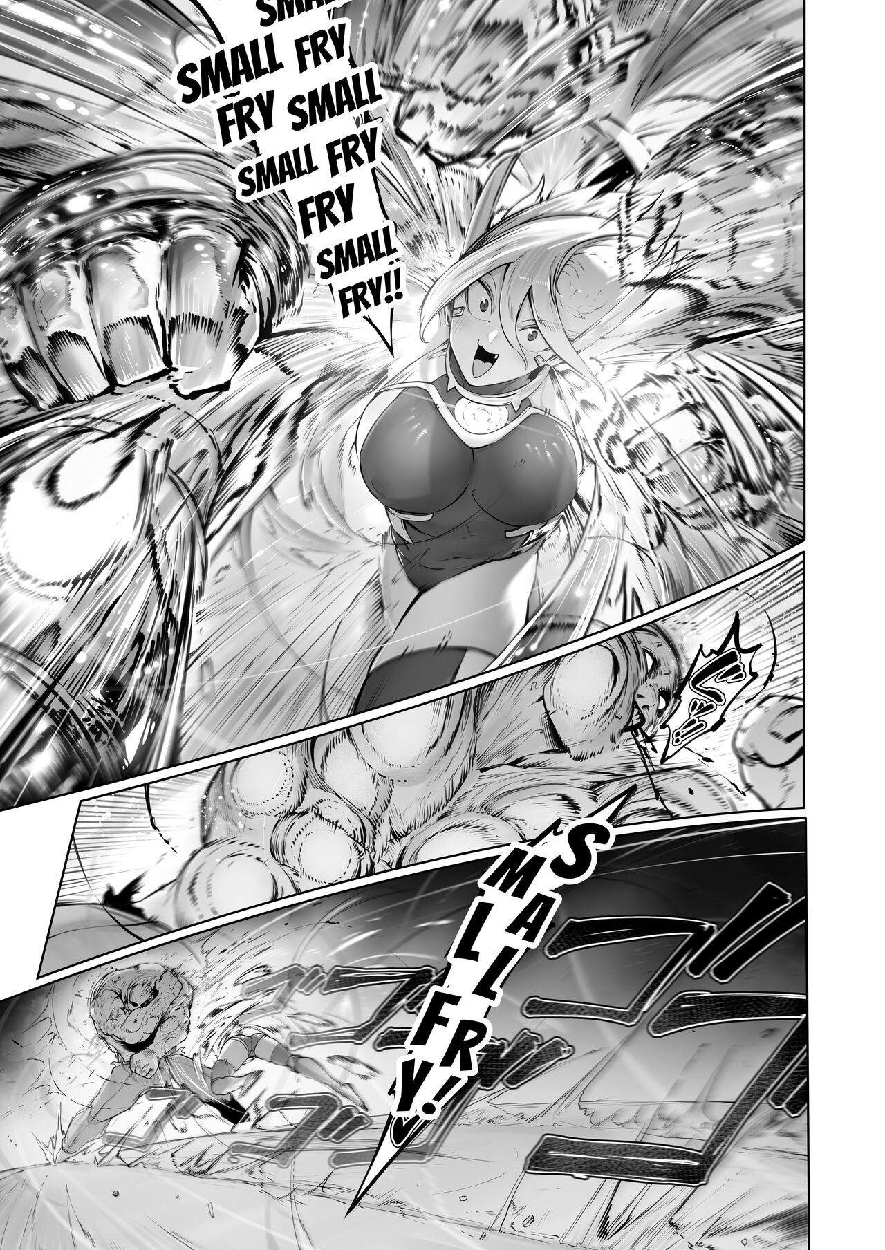 Kikou JK Rumi -Ninmu Shippai Tanetsuke BAD END- | Gadget Girl Rumi ~Mission Failed: Impreg-able BAD END~ page 8 full