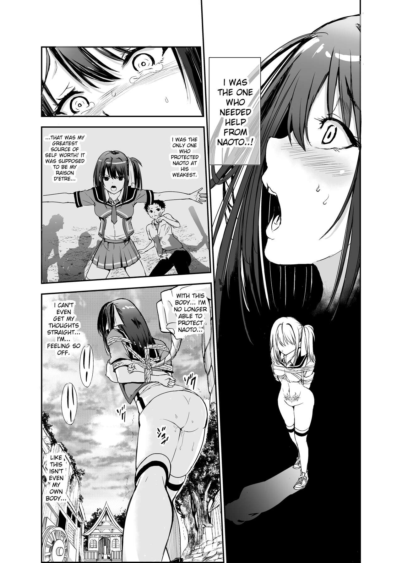 Tsuyagari Mura 5 ~Kareshi o Mamoru Tame Hikyou no Mura de Kyousei Gohoushi & NTR Sex~ page 5 full