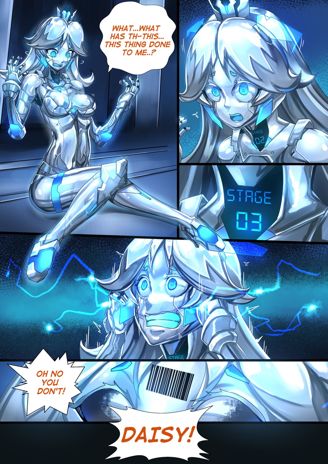 Machine Princess Daisy and Peach page 4 full