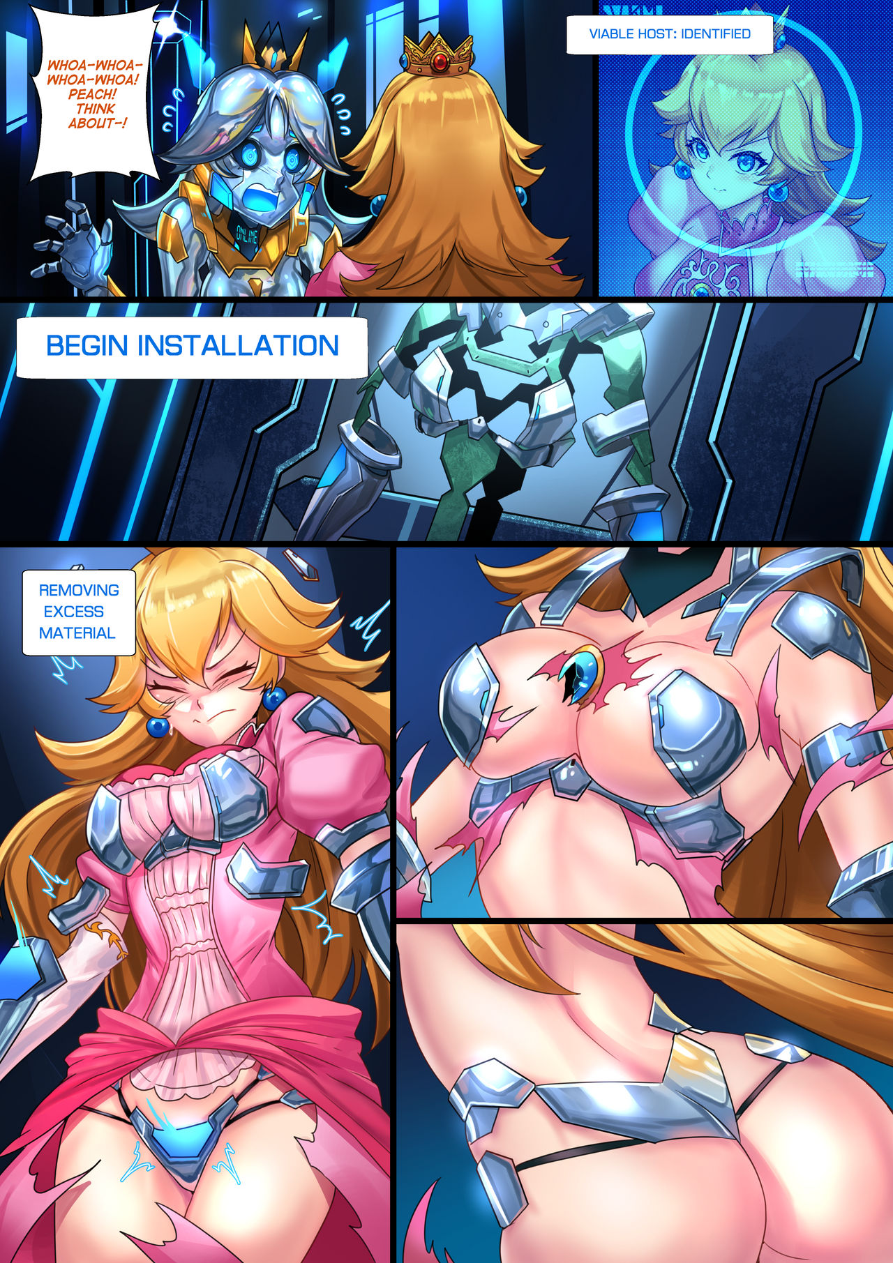 Machine Princess Daisy and Peach page 7 full