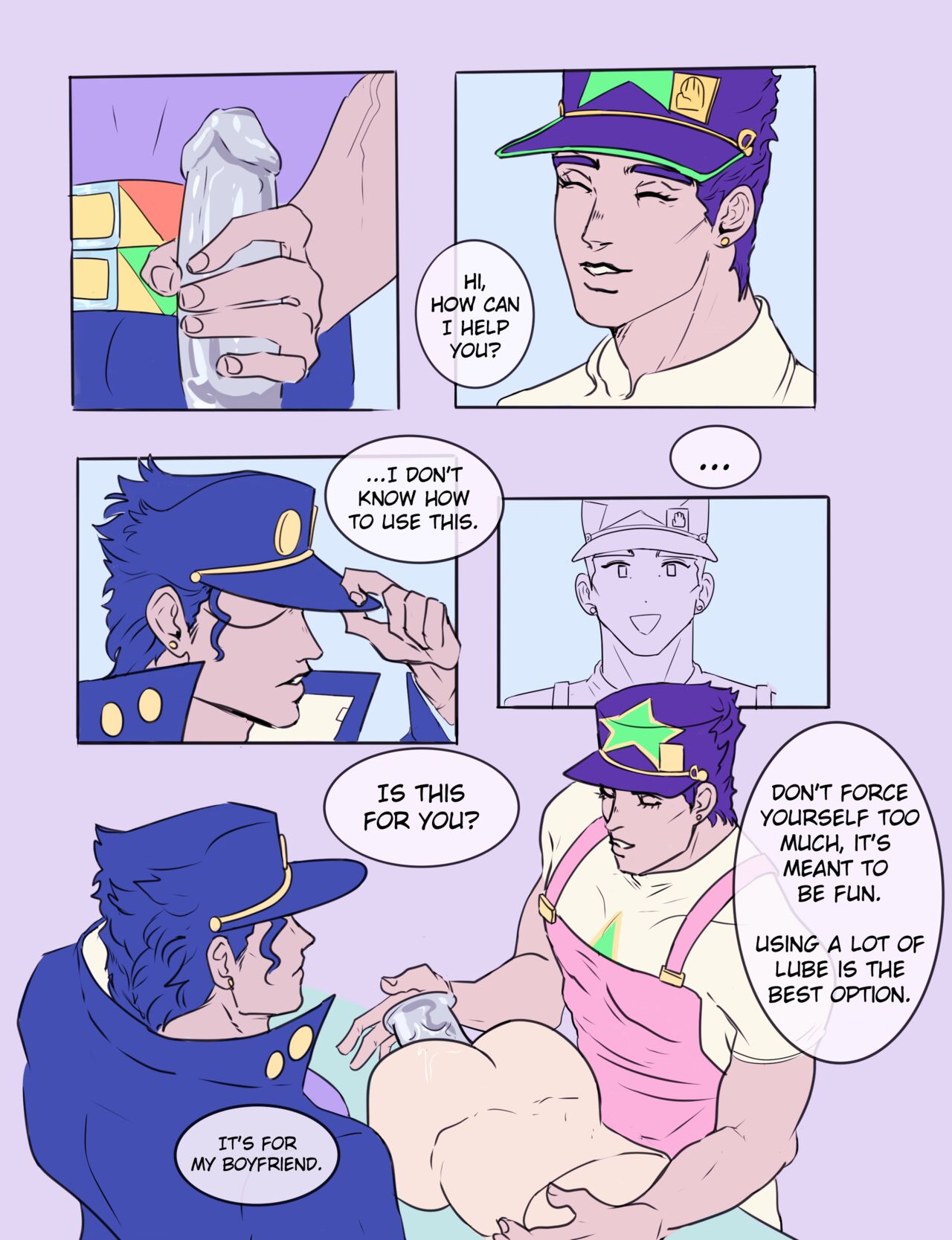 Sex Education - Jojo's Bizarre Adventure page 2 full