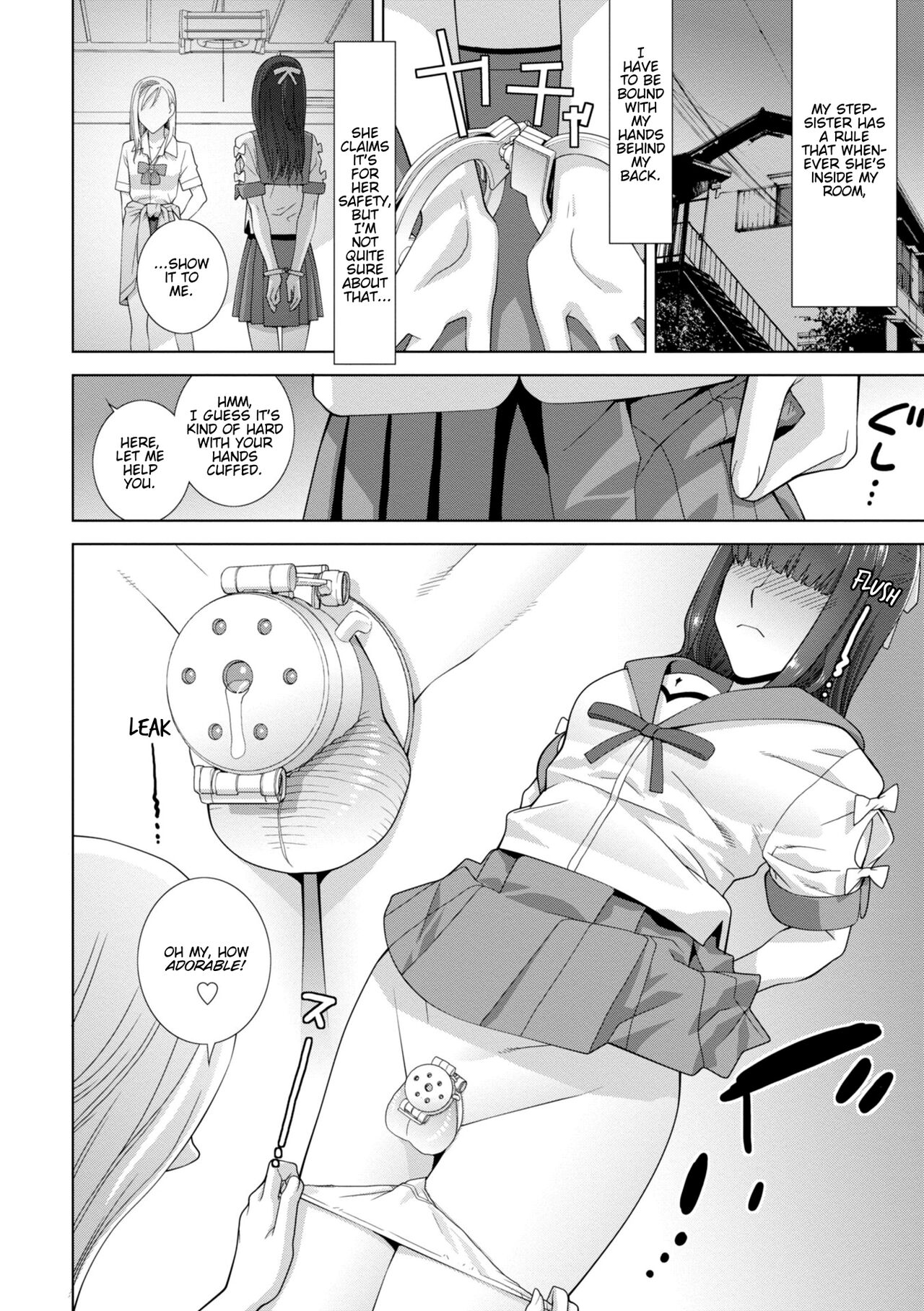 Stepbrother Forced To Crossdress and Raped by Stepsister - Chapter 4: My Step-sis Controls My Cock! - Imouto ni Okasareru Kyousei Josou Ani page 8 full