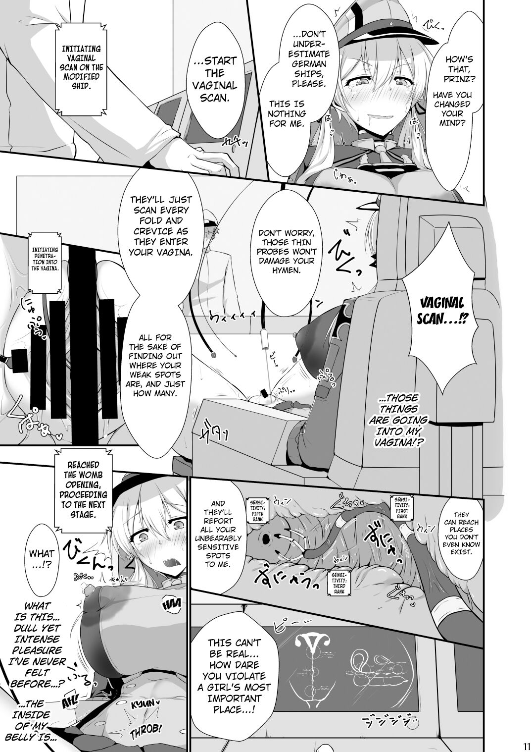 Doitsukan wa Kikaikan ni Kussuru Hazu ga Nain dakara! | A German Ship Would Never Ever Succumb to Machine Rape! page 9 full