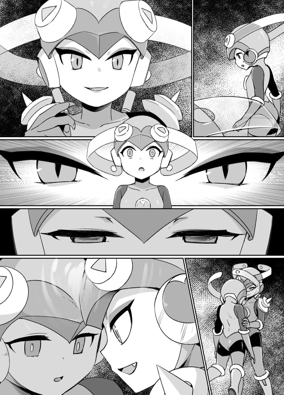 Rockman.EXE Akuochi Roll Sennou Katei Scene page 5 full