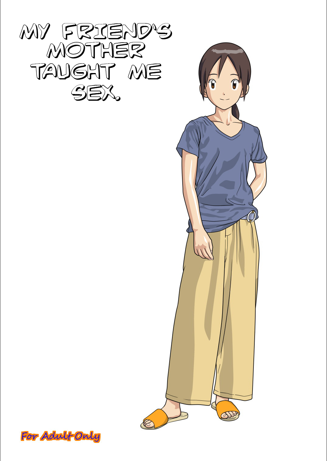 Hasukashi Nagara Modotte Mairimashita | My Friend's Mother Taught Me Sex page 1 full