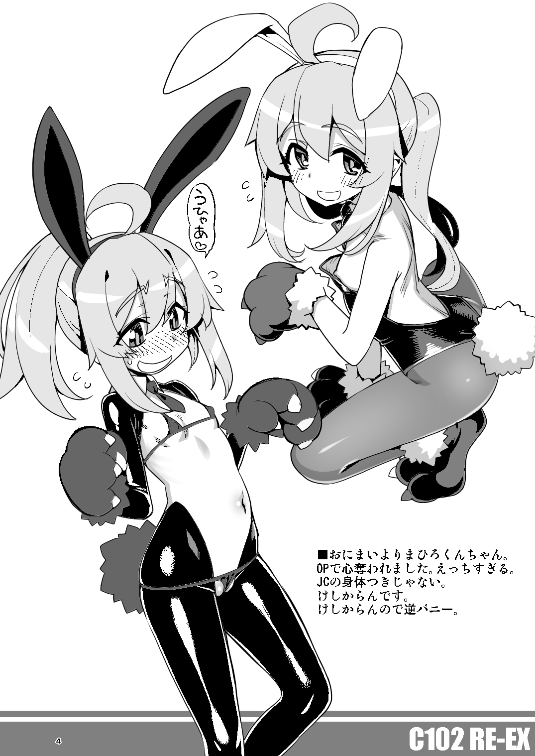 RE-EX Chippai Bunny na Rakugaki Hon page 4 full