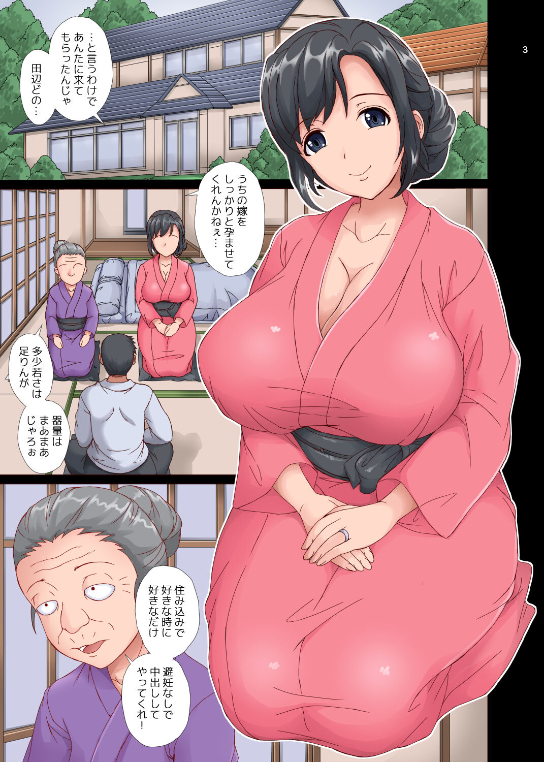 Haramase Rental Wife Tanetsuke Saimin page 3 full