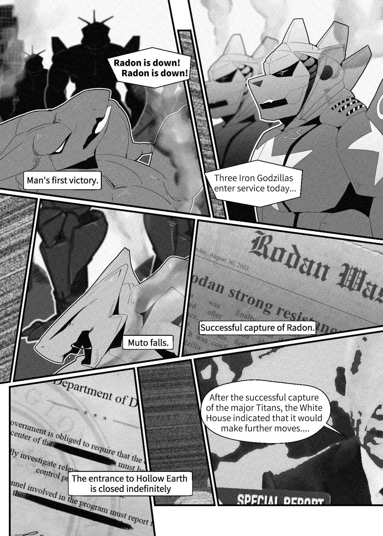 Godzilla: King's Fail page 5 full