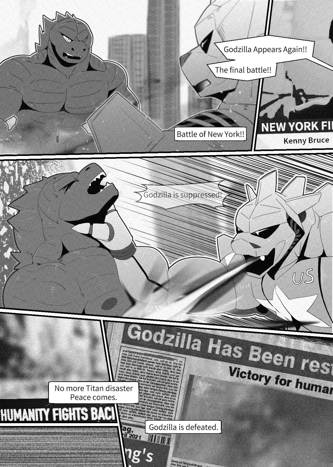 Godzilla: King's Fail page 6 full