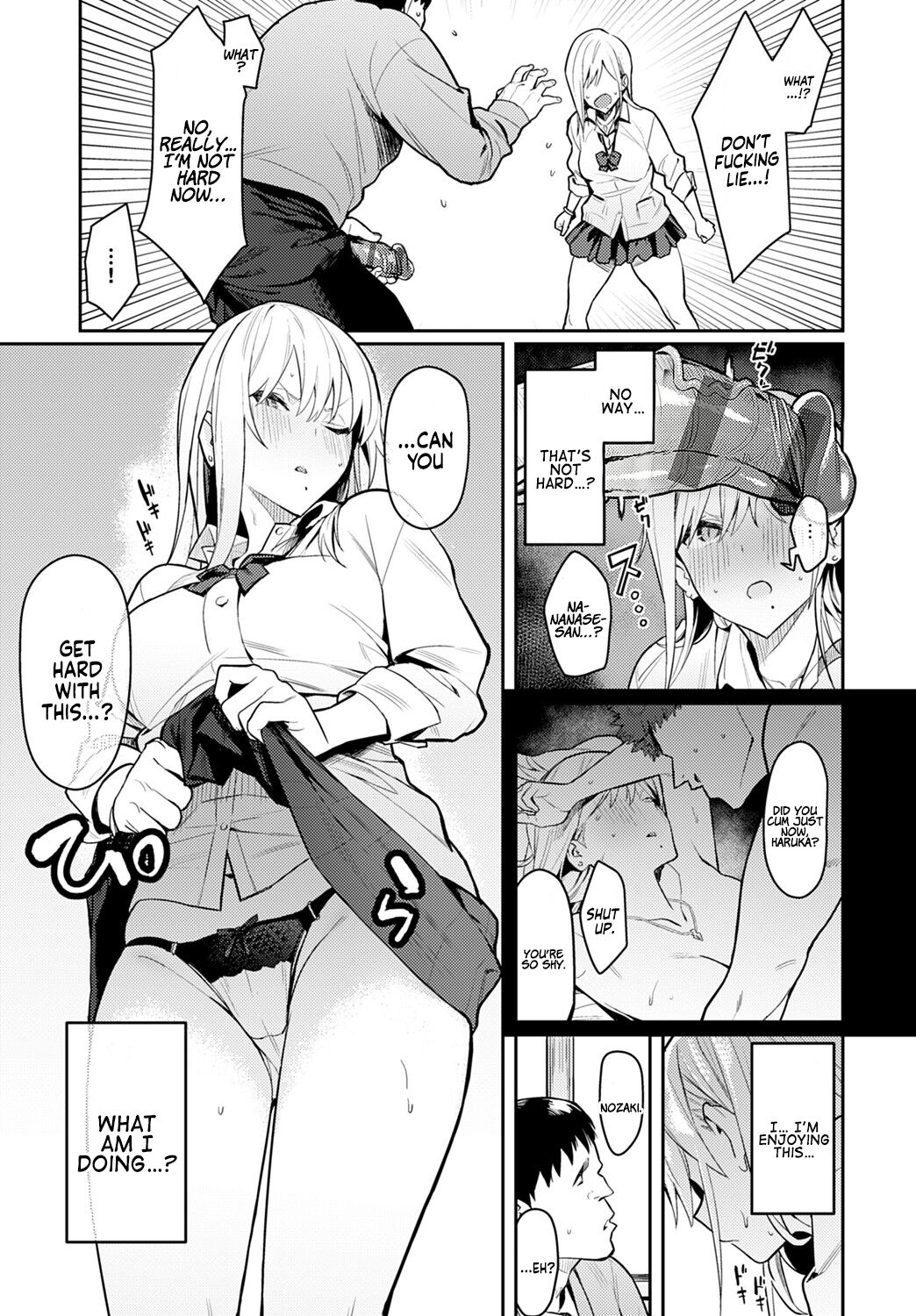 PART 1 + 2 | The Beauty and The Beast ~The Gyaru and The Disgusting Otaku~ page 9 full