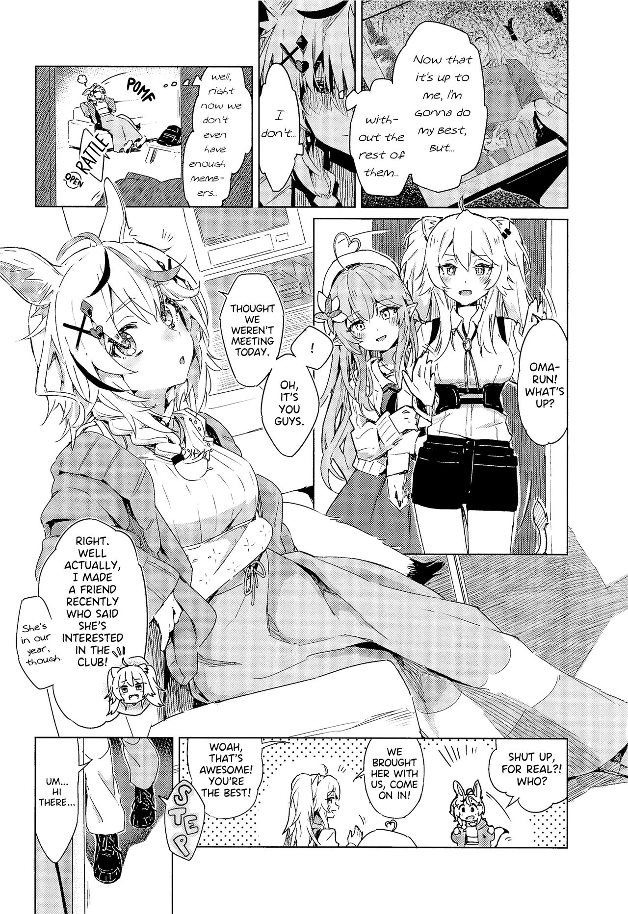 Fennec wa Iseijin no Yume o Miru ka - Do Fennecs Dream of Unreal Encounters? page 3 full