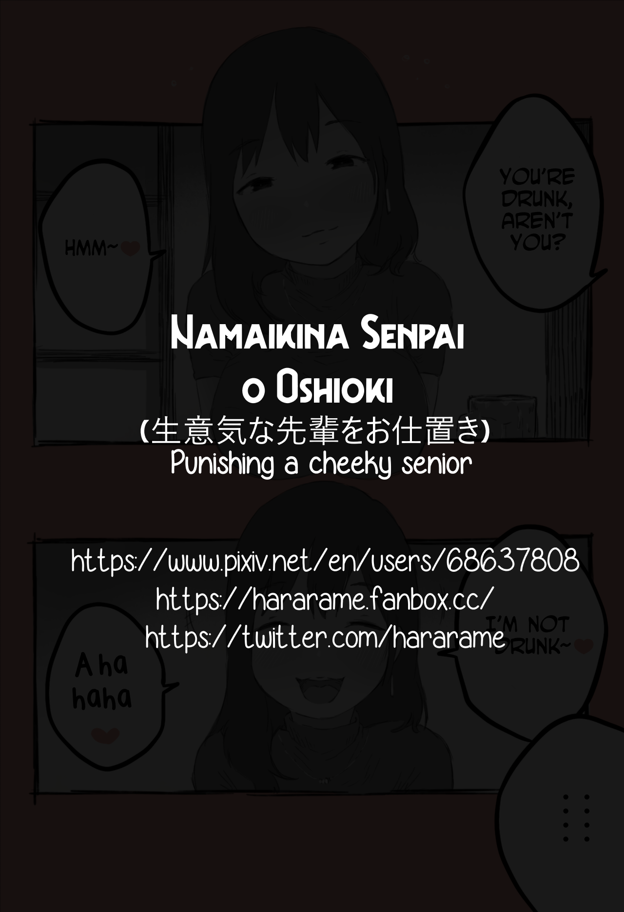 Namaiki na Senpai o Oshioki | Punishing a cheeky senior page 9 full