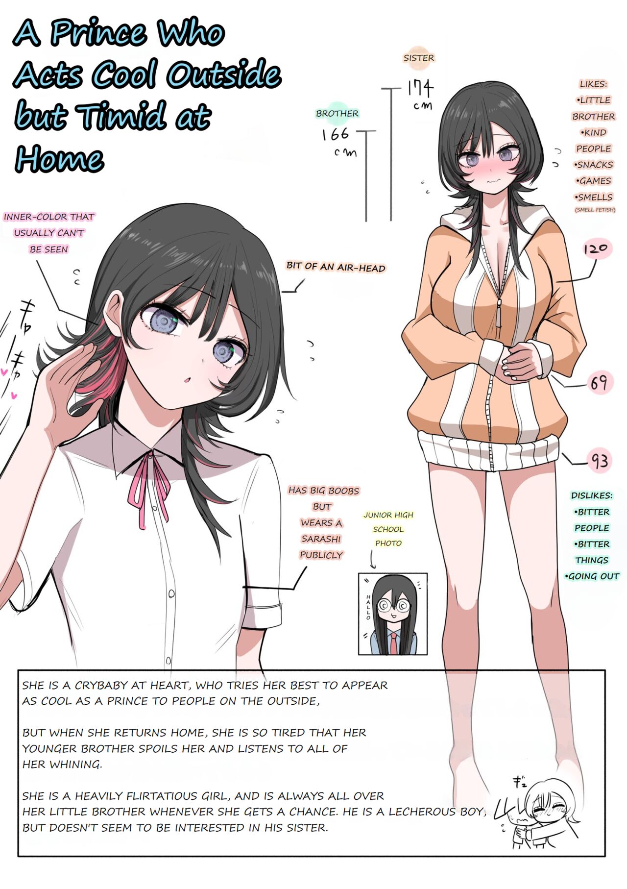 Sotobenkei no Ouji-sama | A Prince Who Acts Cool Outside but Timid at Home page 1 full