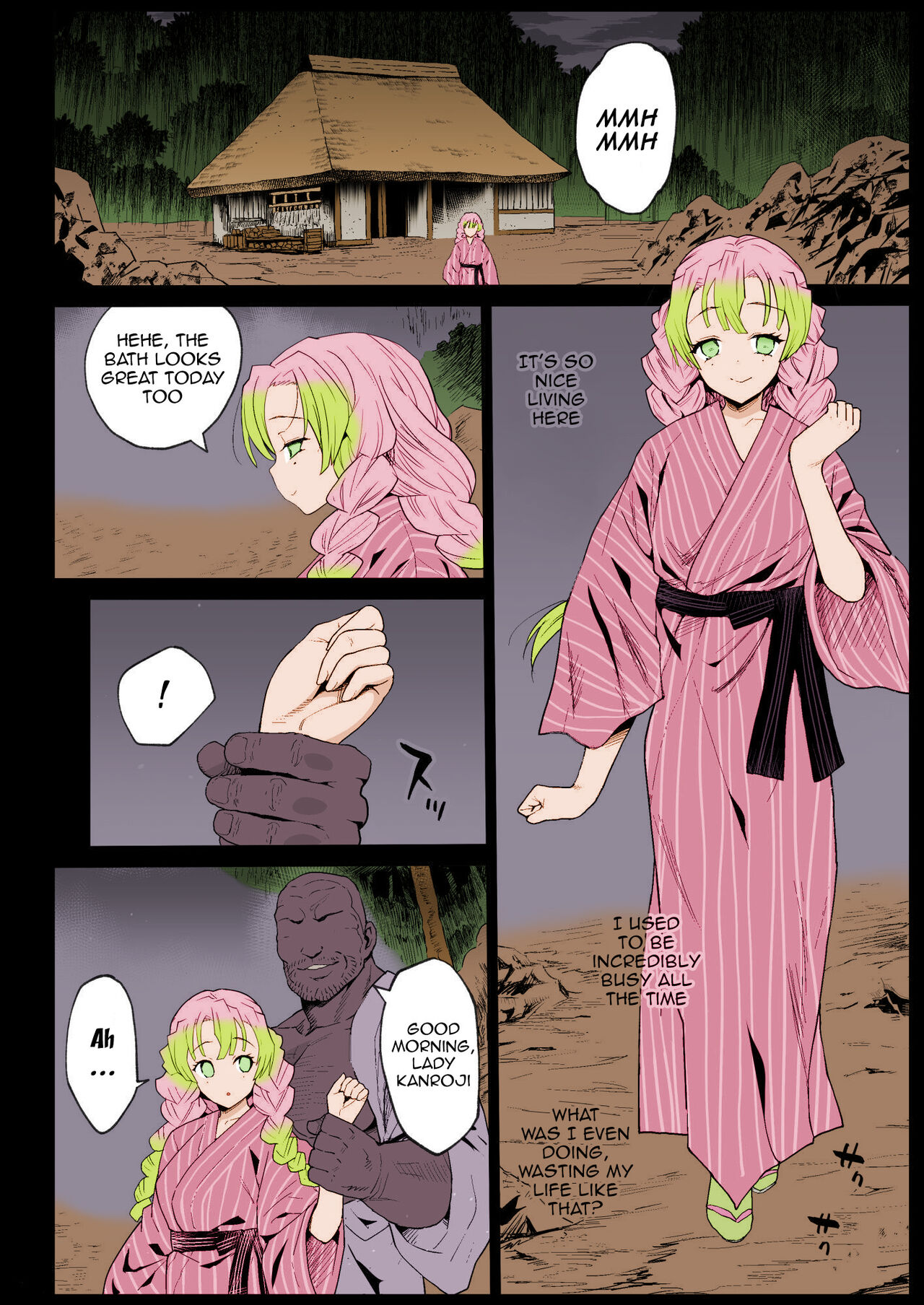 Saimin Onsen Kanroji Mitsuri Ninshin Chuu | Hot Spring Hypnotic Kanroji Mitsuri Pregnancy page 3 full