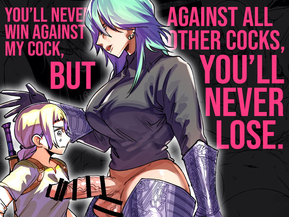 Omae wa Watashi no Chinpo ni wa Katenai Shikashi Watashi no Chinpo Igai no Subete ni Kateru | You'll Never Win Against My Cock, But Against All Other Cocks, You'll Never Lose. page 1 full