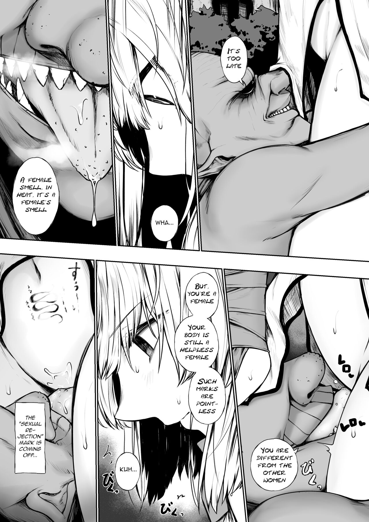 Kunoichi ga Goblin ni Makechau Hanashi | The Story Of The Female Ninja Succumbing To Goblins page 4 full