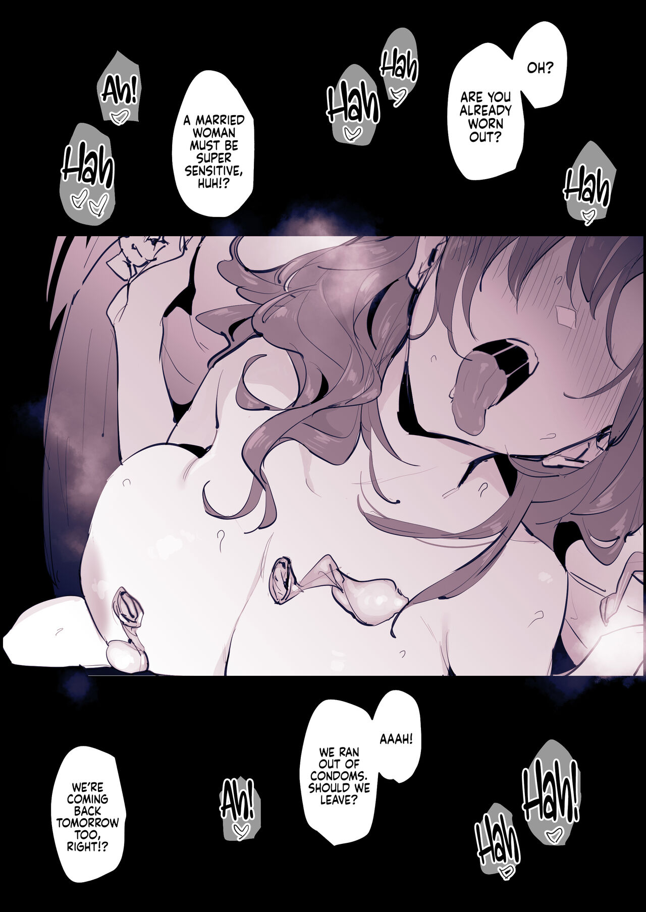 Musume no Seifuku de Sotodashi, Doukyuusei ni Mitsukaru Hitozuma | A Wife Who Wore Her Daughter's Uniform Out Was Found by Her Daughter's Classmate page 4 full