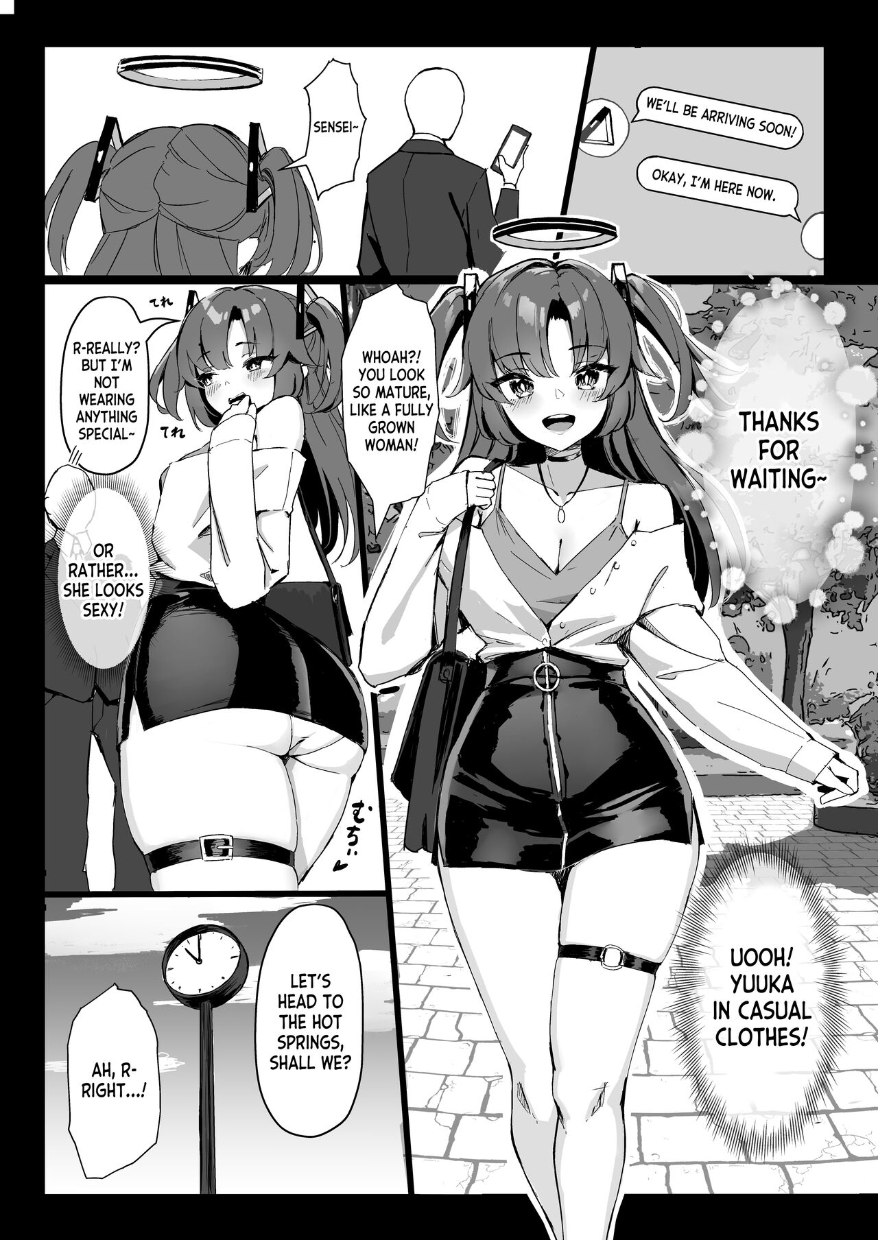 Seminar Kaikei wa Ecchi ga Shitai. Onsen Hen Zenpen - The accountant at seminar wants to have sex. page 4 full