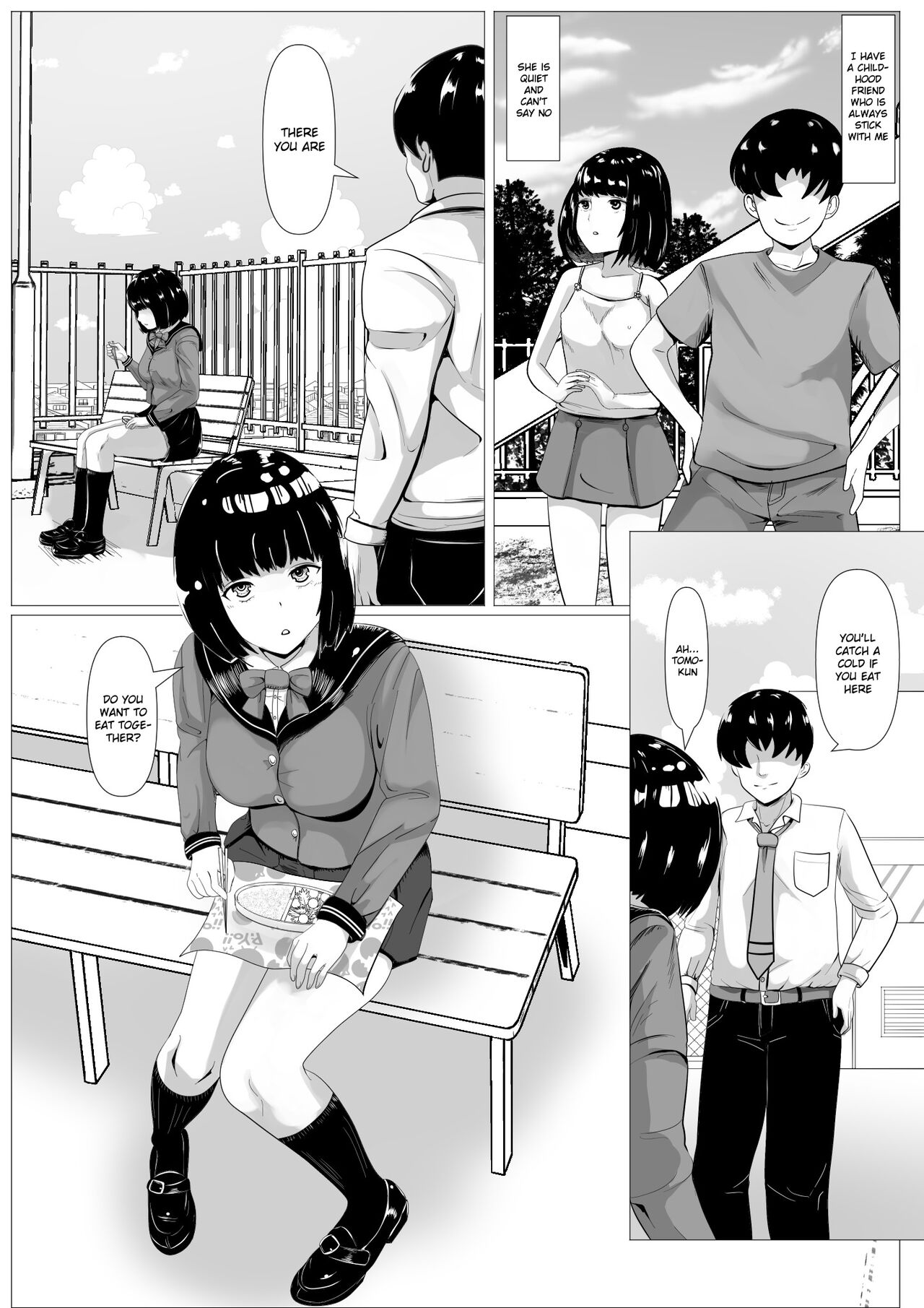 Kokuhaku -Muteikou na Osananajimi- | Confession - A Childhood Friend Who Has No Resistance - page 2 full