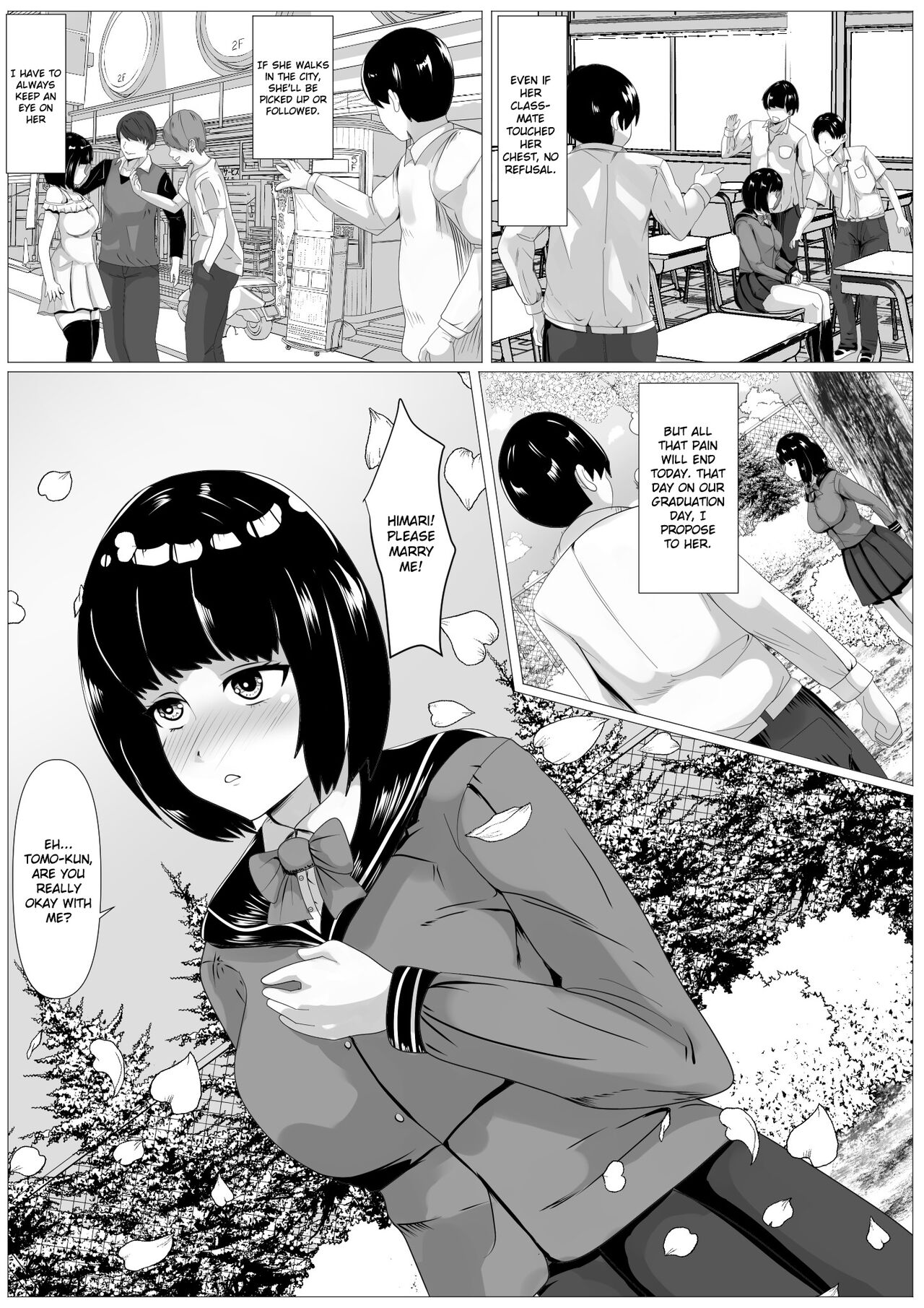 Kokuhaku -Muteikou na Osananajimi- | Confession - A Childhood Friend Who Has No Resistance - page 5 full