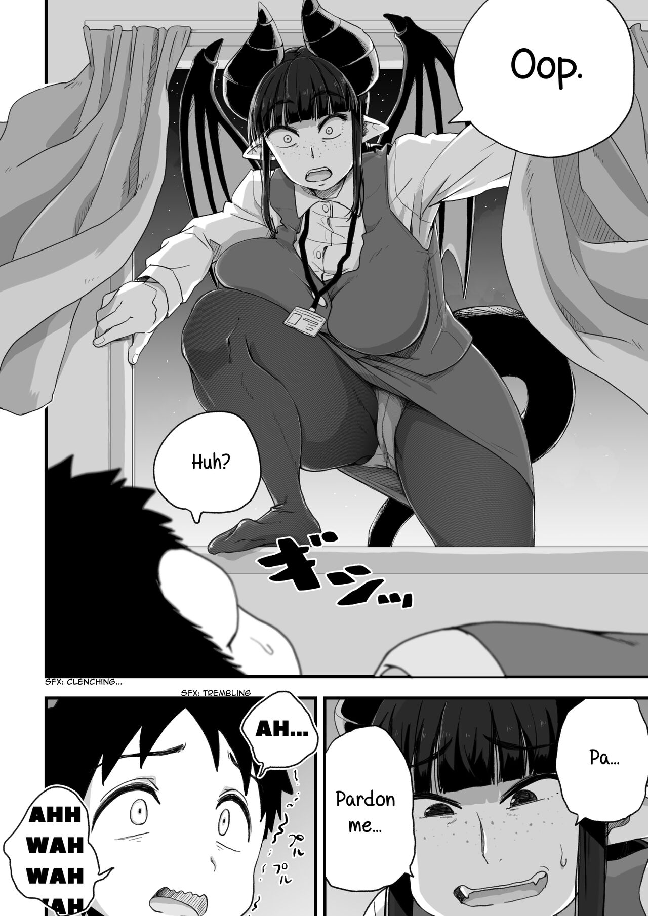 Jimi Succubus-san ~ Shotacon Mojyo Succubus Hajimete no Sakusei Gyoumu ~ | Plain Miss Succubus ~a dorky shotacon succubus makes her first collection~ page 8 full