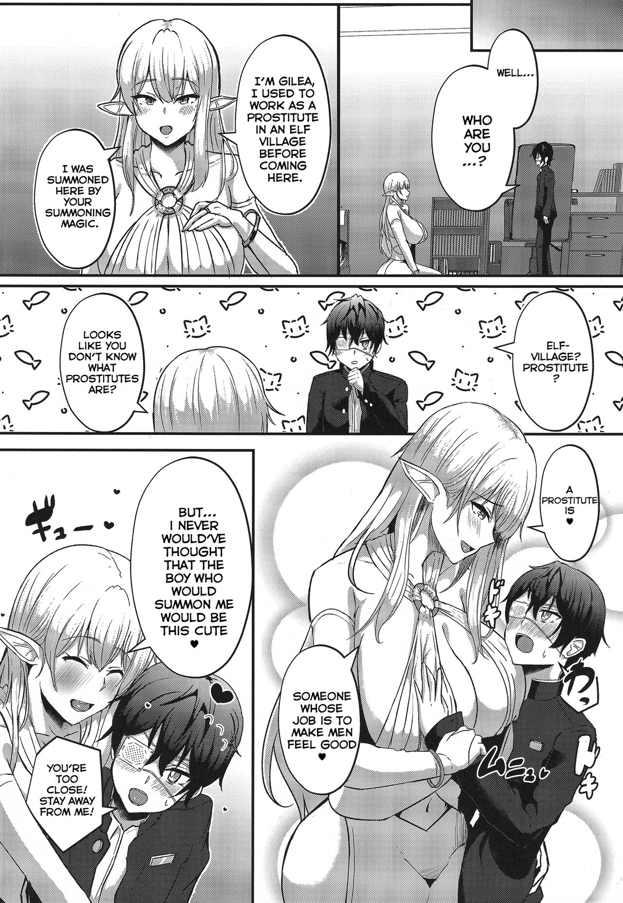 Boku no Heya ni Shoufu no Elf o Shoukan Shite Shimatta. page 10 full