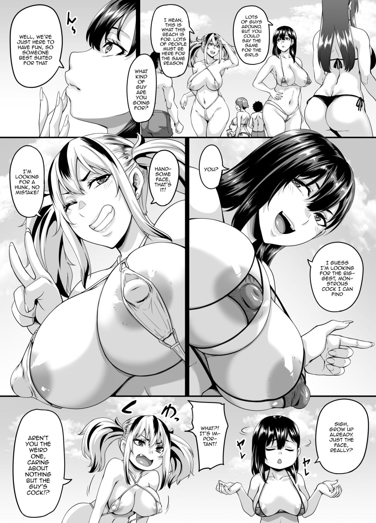 Kazoku Ryokou wa Yarimoku Beach de Sex Zanmai ~Onee-chan Hen~ | Going On a Family Vacation To The Beach Turns To Casual sex ~Onee-chan Edition~ page 6 full
