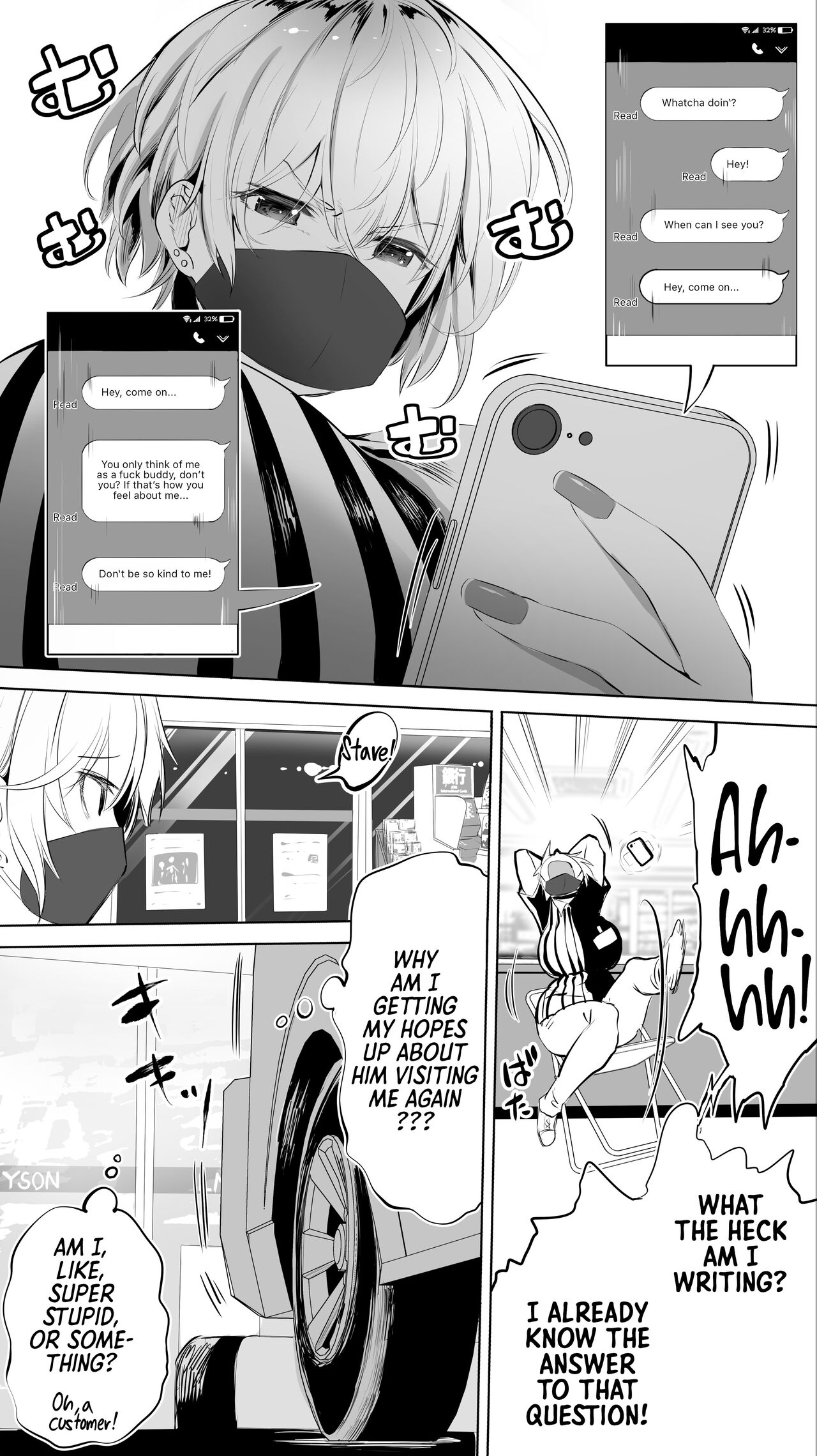 Jimoto no Hame Tomo. "Shinya no Conveni Tenin A" | My Hometown Fuck Buddy. Midnight Shift Store Clerk A's Case page 7 full