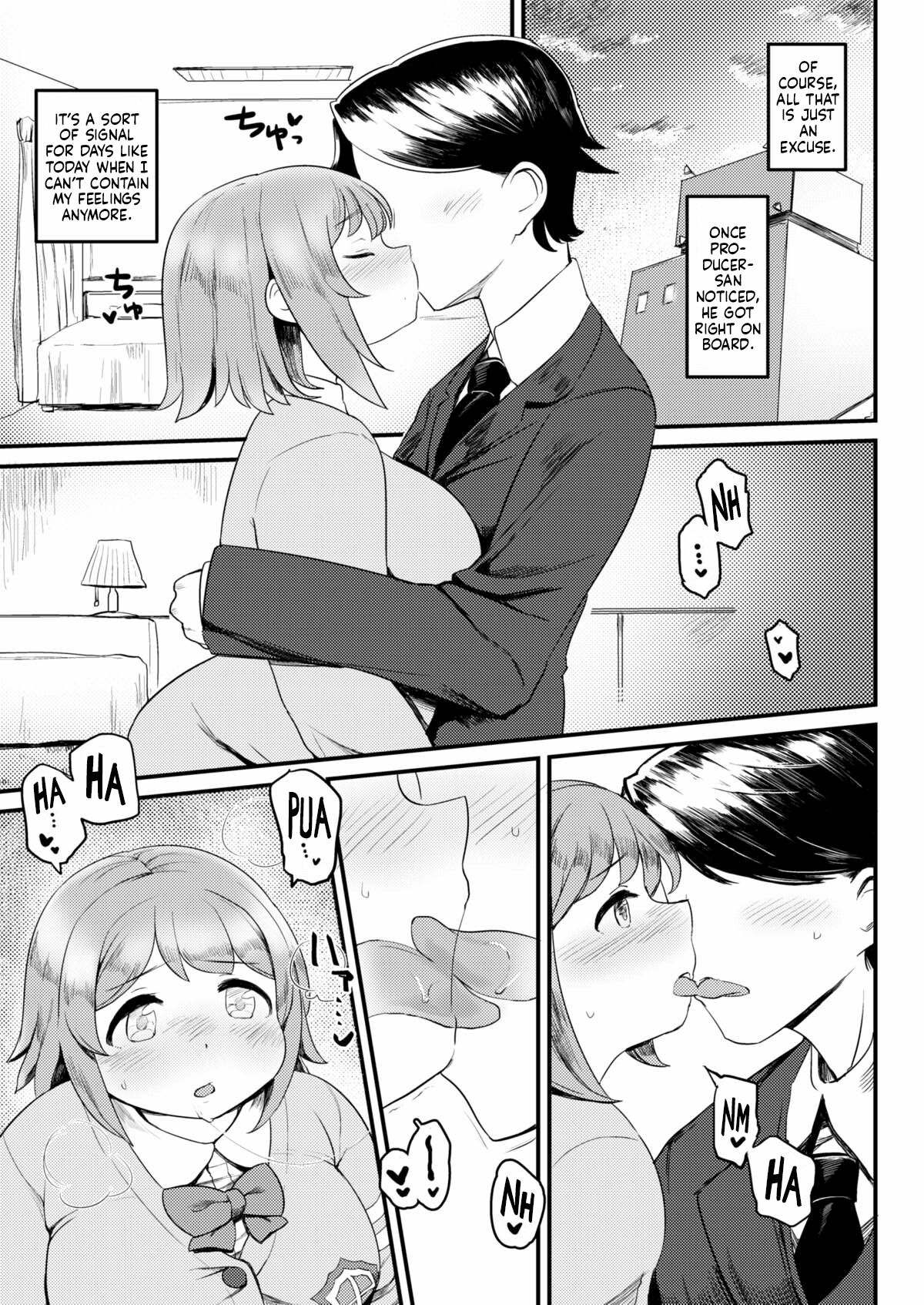 Kanako no Onaka. | Kanako's Belly. page 4 full