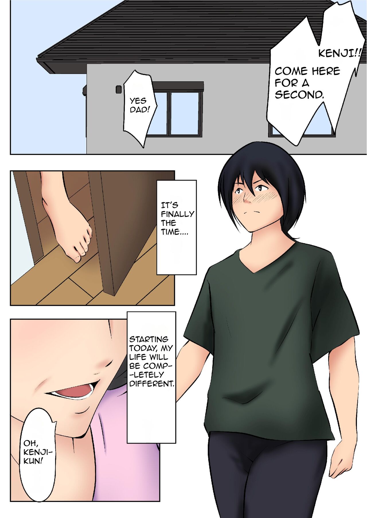 Okaa-san ga Boku no Tomodachi ni... | My Step Mom and My Best Friend page 3 full
