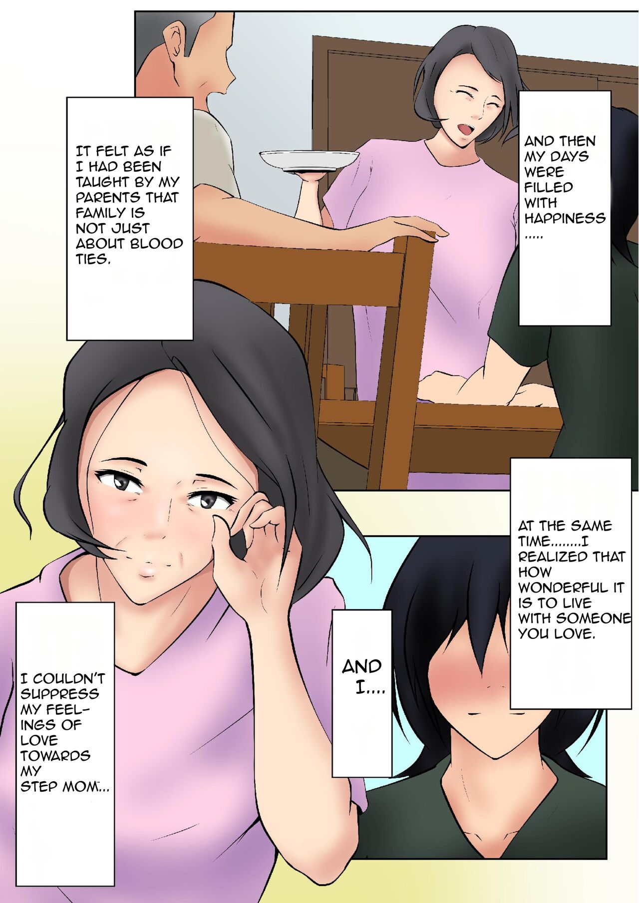 Okaa-san ga Boku no Tomodachi ni... | My Step Mom and My Best Friend page 6 full