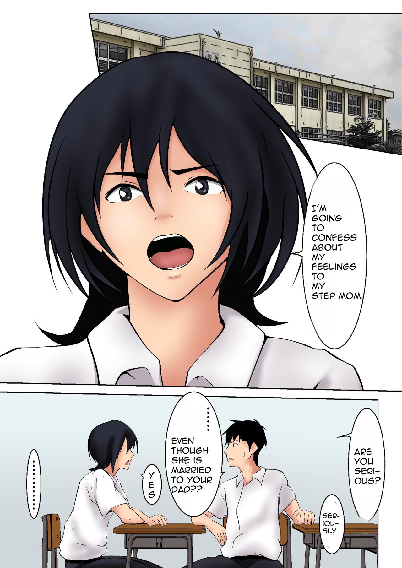 Okaa-san ga Boku no Tomodachi ni... | My Step Mom and My Best Friend page 7 full