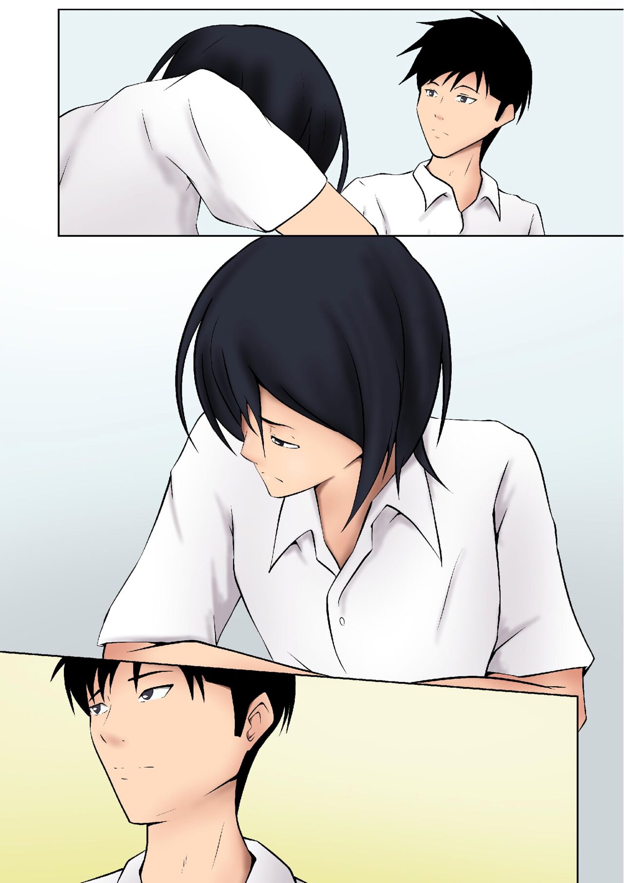 Okaa-san ga Boku no Tomodachi ni... | My Step Mom and My Best Friend page 9 full