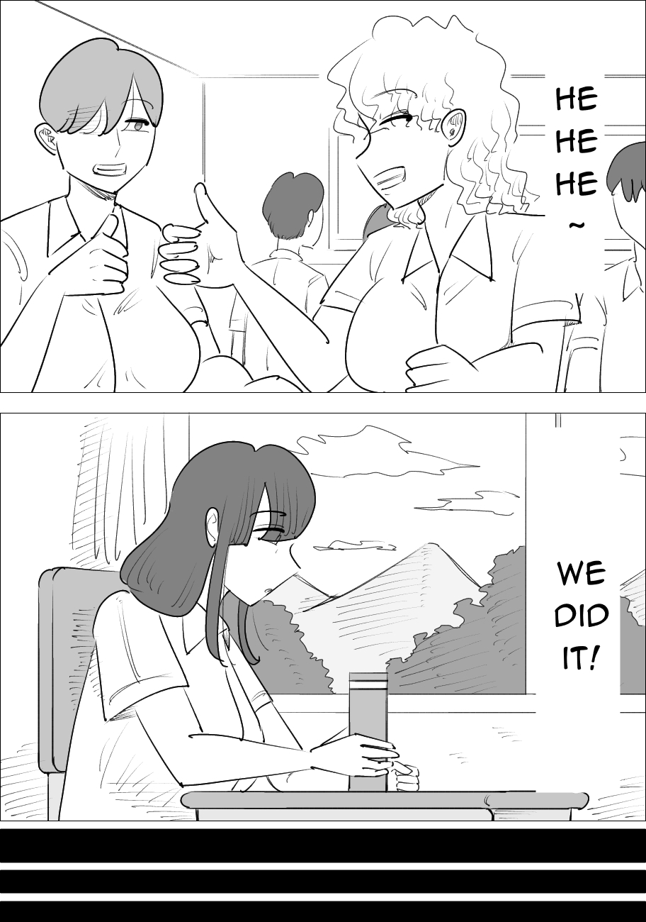 Conceited Woman is Masculinized. page 7 full