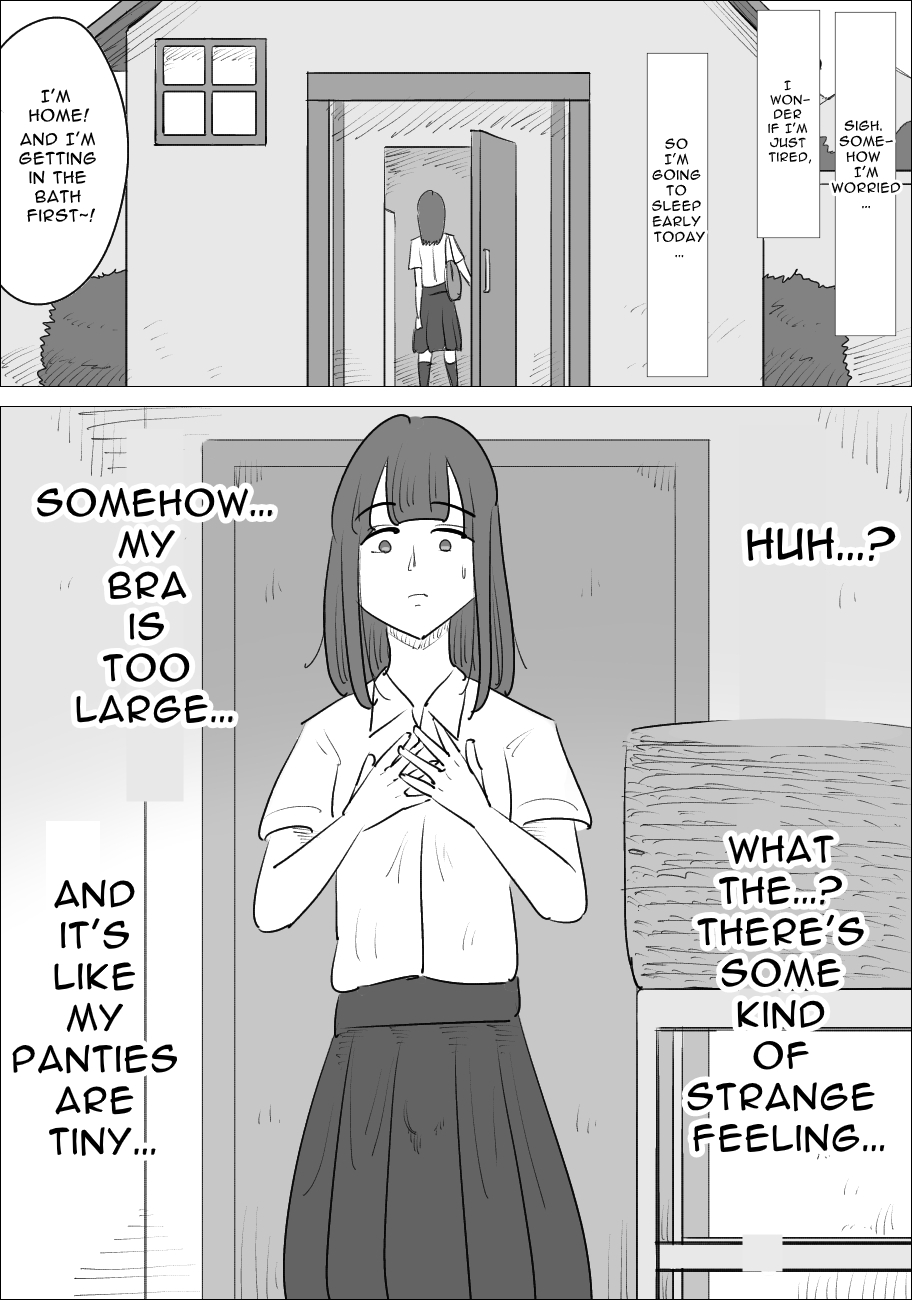 Conceited Woman is Masculinized. page 8 full