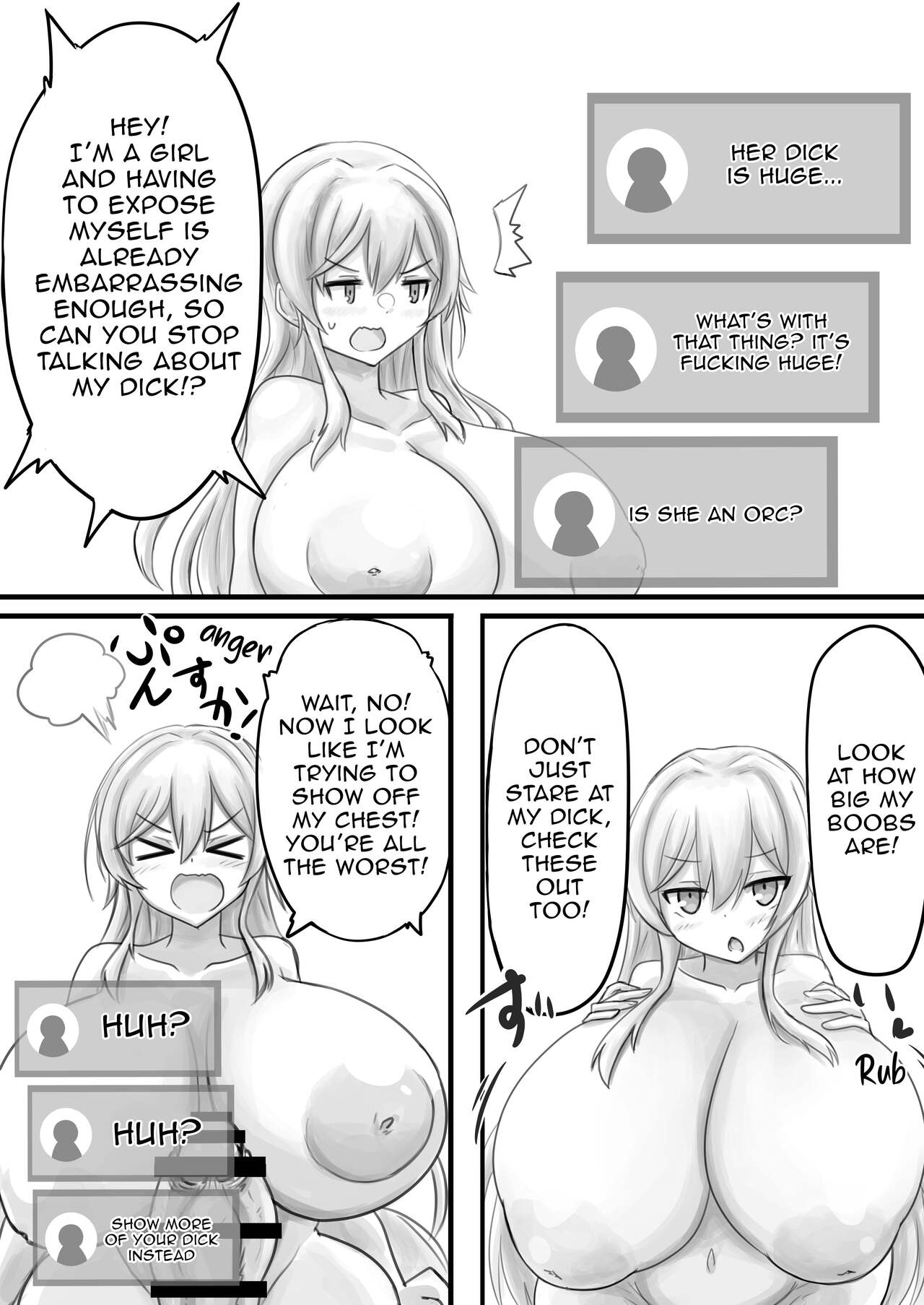 Onna Kishi no Shasei Misetaru!! | Show the female knight's ejaculation!! page 3 full