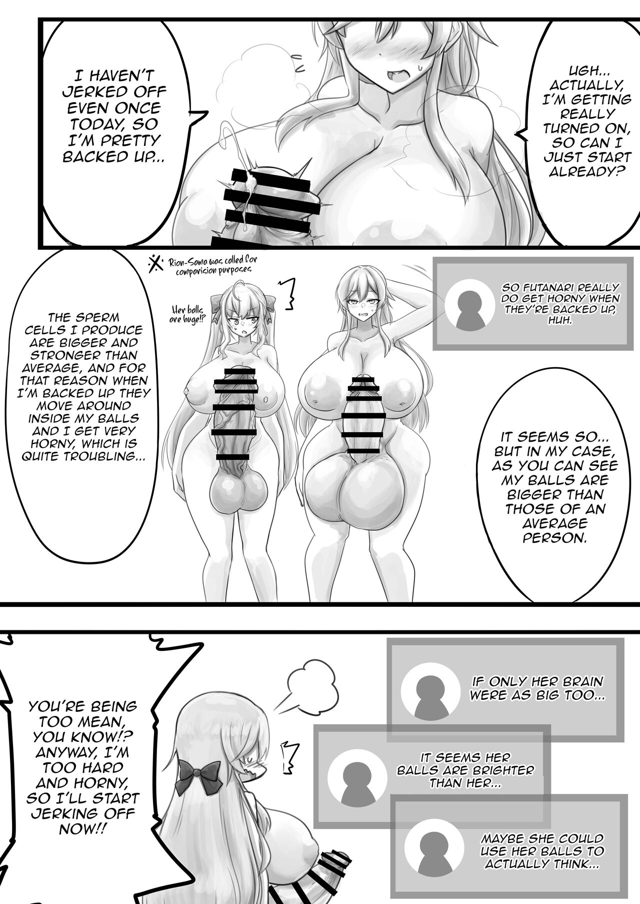 Onna Kishi no Shasei Misetaru!! | Show the female knight's ejaculation!! page 4 full