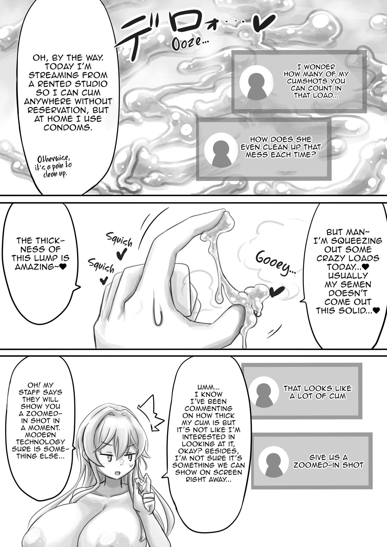 Onna Kishi no Shasei Misetaru!! | Show the female knight's ejaculation!! page 8 full