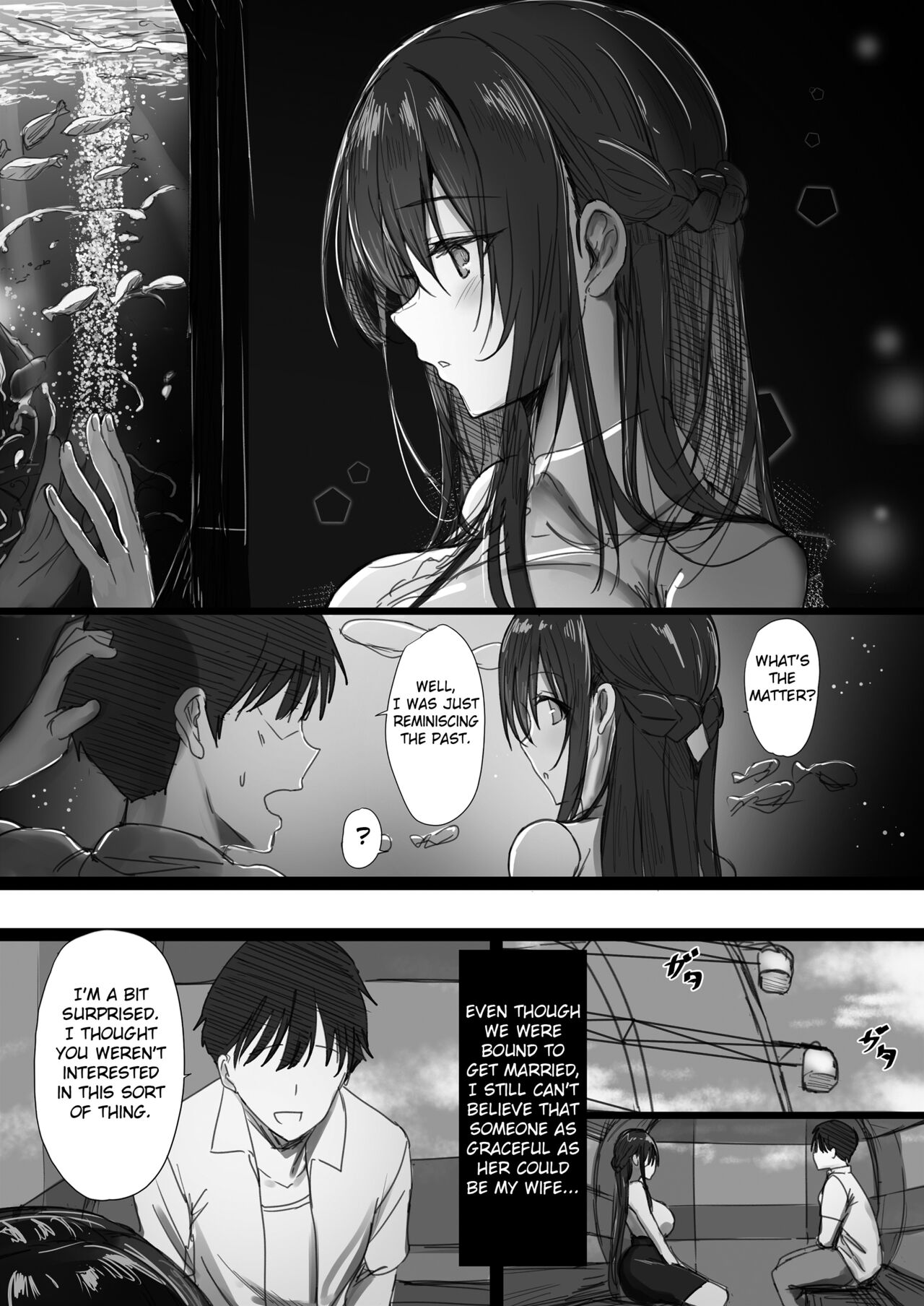 Ki ga Tsuyoi Seiso na Hitozuma Reijou ga Netorareru made no Ichibu Shijuu II page 4 full
