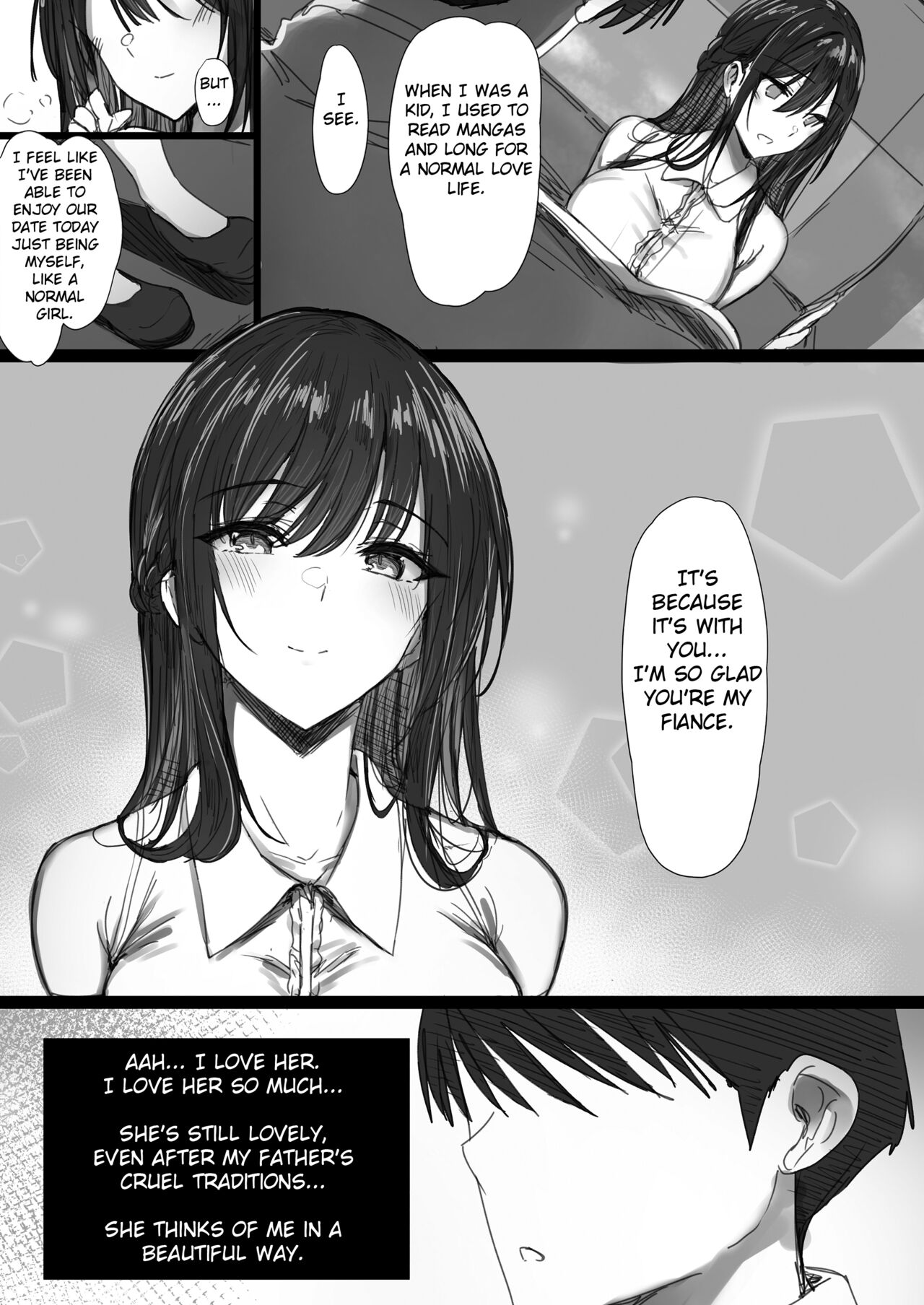 Ki ga Tsuyoi Seiso na Hitozuma Reijou ga Netorareru made no Ichibu Shijuu II page 5 full